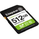 Kingston 512GB SDXC Canvas Select Plus Gen3 SDS3/512GB, 150MB/s, C10, UHS-I, U3, V30