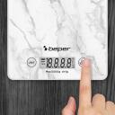 Beper Virtuves svari P102BIL004, 1g, 5kg, LCD displejs, skārienpogas, taras funkcija, automātiska izslēg&scaron;anās