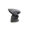 Lietus pončo 'Trekking', Origin Outdoors, R179420, melns, 210T poliesters, ūdensizturīgs, ar kapuci un integrētu somu