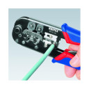 Knipex Krimpē&scaron;anas Kniedes Rietumu Spraudņiem, 97 51 10, 6-8 polu, ar daudzkomponentu rokturiem