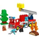 Lego LEGO DUPLO 10473 Ugunsdzēsēju automa&scaron;īna, 28 elementu, 1 figūra, 2+ gadi