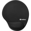 Sandberg geelpadi 520-23, 210 g, 220 mm, 256 mm, 1,8 cm, must, monokroomne, geel, randme tugi
