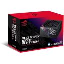 Asus ROG Strix toite 1000W 90YE00W1-B0NA00, 1000W, 80PLUS Platinum, ATX 3.1, PCIe 5.1, 0dB tehnoloogia