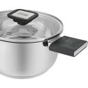 Resto Kastrul 92201 1.6L, L&auml;bim&otilde;&otilde;t 16cm, Materjal: Bakeliit, Roostevaba teras, Ergonomilised kokkuklapitavad k&auml;epidemed