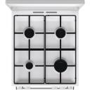 Gorenje Keraamiline GG5A14WJ, 70L, gaasipliit, gaasiahju, valge, 4 p&otilde;letit, mehaaniline juhtimist&uuml;&uuml;p