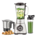 Stalinis trintuvas 1800 W 1.75 l stiklinis indas ledo smulkinimo funkcija su mini smulkintuvu ir Pulse B1800 Juodas nerūdijantis plienas 03618 Caso