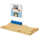 Lego Pelenės gyvūnų draugų pilis, 43283, 149 dalių, 1 figūrėlė, 4+ metų, interaktyvios 3D instrukcijos