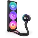 Nzxt CPU Охладитель Kraken Elite 360 RGB RL-KR36E-B2, 3 вентилятора, 120мм, 75.12cfm, 30дБ, RGB подсветка