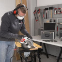 Diskinis pjūklas 1200W, Ø185mm, 4 priedai, POWESET4 POWERPLUS