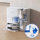 Robot vacuum mop for dry and wet cleaning Li-ion 5200 mAh with 11000 Pa suction and 3 L dust container white DEEBOT T30S COMBO Ecovacs