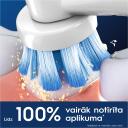 Oral-B Nomaināmi zobu birstes uzgaļi EB60X-4, 4 gab, balti, pieaugu&scaron;ajiem, saderīgi ar Oral-B rokturiem