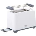 Adler Toaster AD 3216, 750 W, 2 pesa, plastkorpus, valge, automaatne v&auml;ljal&uuml;litus, pruunistamise reguleerimine