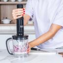 Black Decker Rokas blenderis BXHBA1501E, 1500 W, ergonomisks dizains, noņemams asmeņu bloks, viegli tīrāms, BPA bezmaksas