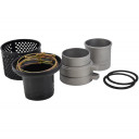 Bensiini veepump 3";, 6,5 hj, 60m3/h, BLACK LINE; AW85202BL AWTOOLS