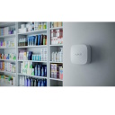 Ajax LifeQuality wireless air quality sensor Jeweller CO₂/temperature/humidity SmartBracket mount 1700 m radio range autonomous white