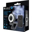 Sandberg Streamer USB vaizdo kamera Pro Elite 134-39, 2560x1440, 60fps, USB 2.0, 2m, juoda, automatinis fokusavimas