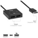 Club3D VIDEO SWITCH DP 2IN-1 CSV-1009, 8K, 3x DisplayPort, 0.5m, черный