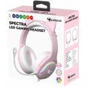 Subsonic Austiņas SA5684-1, 1.5m, 50mm, RGB LED apgaismojums, saderīgas ar PS5/Xbox/Switch/PC