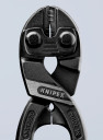 KNIPEX CoBolt&reg; XL 7131250, jaudīgi grie&scaron;anas knaibles, 60% mazāk piepūles, griež līdz &Oslash; 6.0 mm, melnas, 475 g