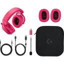 Logitech Juhtmevabad m&auml;ngu k&otilde;rvaklapid 981-001275, 50mm, 50h, 3.5mm mini jack, USB Type C, 2 k&otilde;larit, aktiivne m&uuml;rasummutamine