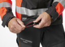 Hi-vis Alna 2.0 stretch jacket, CL3, orange/black, M, Helly Hansen, 77220_269-M, 83% polyester, 14% cotton, 3% elastane, 320 g/m&sup2;