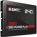 Emtec SSD 2.5 Sata X150 240GB Power Plus ECSSD240GX150, 240 GB, iki 520 MB/s, iki 500 MB/s, SATA III 6 Gb/s, 2 000 000 valandų