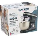 Salter stacionārais mikseris EK5620BGRYFVDE, 1200 W, 5 l, 6 ātrumi, puto&scaron;anas uzgaļi, mīklas āķi, statīvs