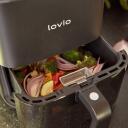 Lovio Gaisa fritieris LVAF001BK, 1450W, 5l, 8 programmas, karstumizturīgs rokturis, neslīdo&scaron;as kājiņas