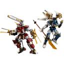 Lego NINJAGO 71870 Dvyniai Titanų Mekai, 1707 elementai, 3 figūrėlės, 12+ metų