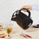 Tefal Tējkanna KO250830, 2400 W, 1.7 L, Plastmasa, 360&deg; rotējo&scaron;s pamats, Melna ar hromētiem elementiem