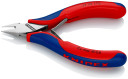 Elektronikas Diagonālie Grieži, KNIPEX, 77 72 115, 62 HRC cietība, ergonomiski rokturi