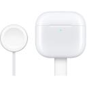 Apple AirPods 4, MXP93ZM/A, Bluetooth 5.3, juhtmevabad, valged, m&uuml;rasummutamine, kohandatav EQ, veekindel