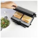 Cecotec Grill Rock'nGrill 1000 3023, 1000 W, Elektriline grill, 444.5 cm&sup2;, Must/Roostevaba teras