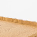 Kumode SACHA 120x40xH80cm, melamīns ar ozolkoka dekoru 45140