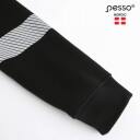 Auk&scaron;tos matomumo striukė su gobtuvu, Pesso, JERSEY_HV-2XL, juoda/geltona, 2XL