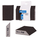 Slīpē&scaron;anas bloks ar slīpu malu, 125x90x25 mm, P40, G78560, GEKO