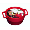PYREX 3.6L round cast iron / Ø24cm / red  33SC5AC24