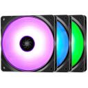 Deepcool Korpuse ventilaator RF120-3in1 DP-FRGB-RF120-3C, 56.5CFM, 500-1500RPM, 17.8-27dBA, RGB LED x6, PWM juhtimine