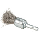 Otsterashari 19mm, 1/4" HEX gofreeritud terasharjased D-76663 MAKITA