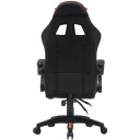 Gaming chair with adjustable backrest 90&deg;&ndash;135&deg; head and lumbar pillows up to 120 kg Core SGCH2 Black-Orange CNE-SGCH2 CANYON