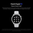 Viedpulkstenis ar 1.43'' AMOLED ekrānu, satelītu GPS un ūdensizturīgu korpusu Watch S4 Black BHR9195GL Xiaomi