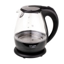 Elektriline veekeetja 2000 W 1.5 L klaaskorpus 360° pöörleva alusega must AD1224 Adler