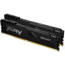 Kingston Fury Beast KF436C17BBK2/16, 16 GB, DDR4, 3600 MT/s, 1.35 V, 288-pin DIMM, &uuml;he reiting, XMP 2.0, AMD Ryzen valmis