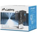 Lanberg Suletud ts&uuml;kli termostaat AK-1505-B, 10A, must, bimetallandur, reguleeritav temperatuuriseade, UL 94 V-0