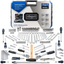 Tool Set, SCHEPPACH, SCH-41421-5, 142 pcs, 1/2", 3/8", 1/4", chrome vanadium steel, compact case