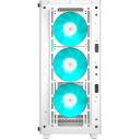 Deepcool CC560 V2 korpus R-CC560-WHGAA4-G-2, 43.2cm, 21.5cm, 48.3cm, 7.2kg, 4xLED ventilaatorit, 2x2.5" SSD, 2x3.5" HDD