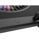 Genesis Klēpjdatora dzesē&scaron;anas statīvs OXID 850 NHG-1858, 5 ventilatori, 2xUSB 2.0, RGB apgaismojums, regulējams slīpums