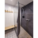 Mikrošķiedras ceļojumu un sporta dvielis, viegls un ātri žūstošs, 85x150 cm, grafīts, R920103, BasicNature