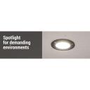 Emos LED prožektorius LORI ZV1164, 4,5 W, 345 lm, IP65, 110&deg;, 2700/4000 K, juodas, įmontuojamas