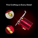 AX3000 Wi-Fi 6 Bluetooth 5.2 PCIe adapteris, TP-Link, Archer TX3000E, 2.4GHz/5GHz, 574+2402 Mbit/s